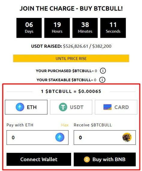 BTCBULL token